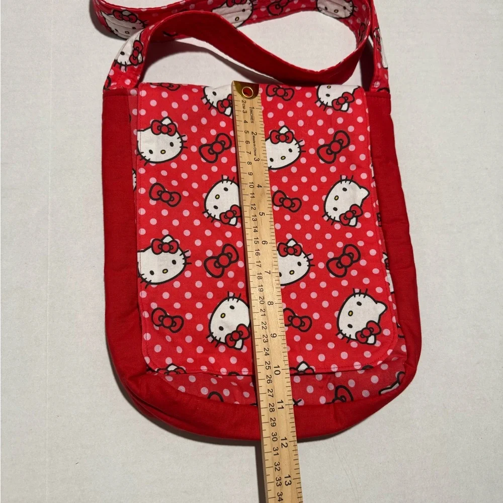 Hello‎ Kitty Messenger Bag AOP Cute, Red, 12